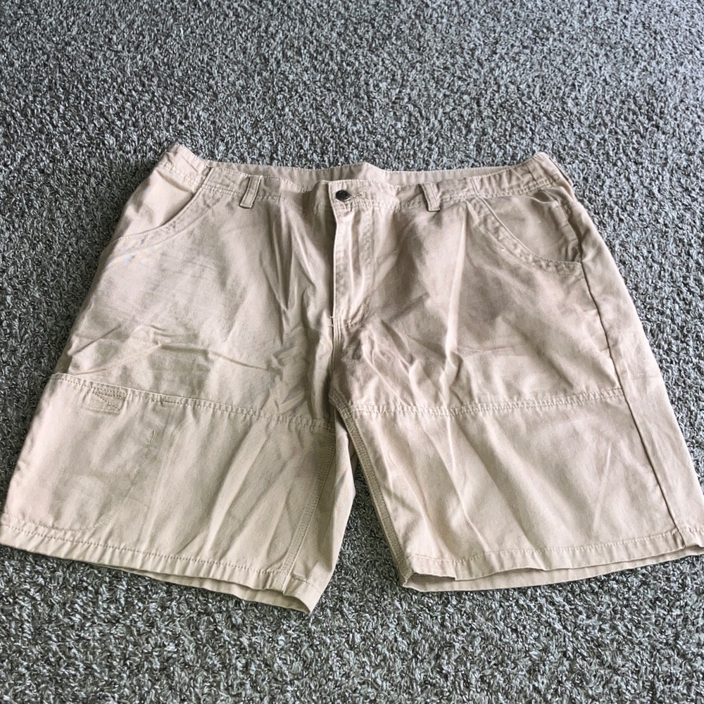 Kavu Men's Tan Cargo 6 pocket Shorts Sz 38